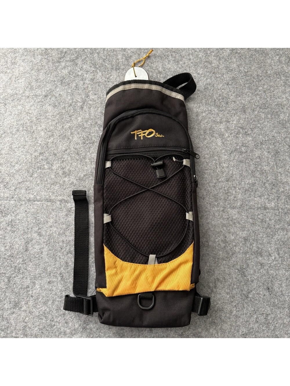 TFO Hydration Backpack + Decorative White Wood Board Combo Lot As-Is